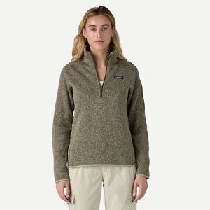 Green Quarter Zip Patagonia Sweater